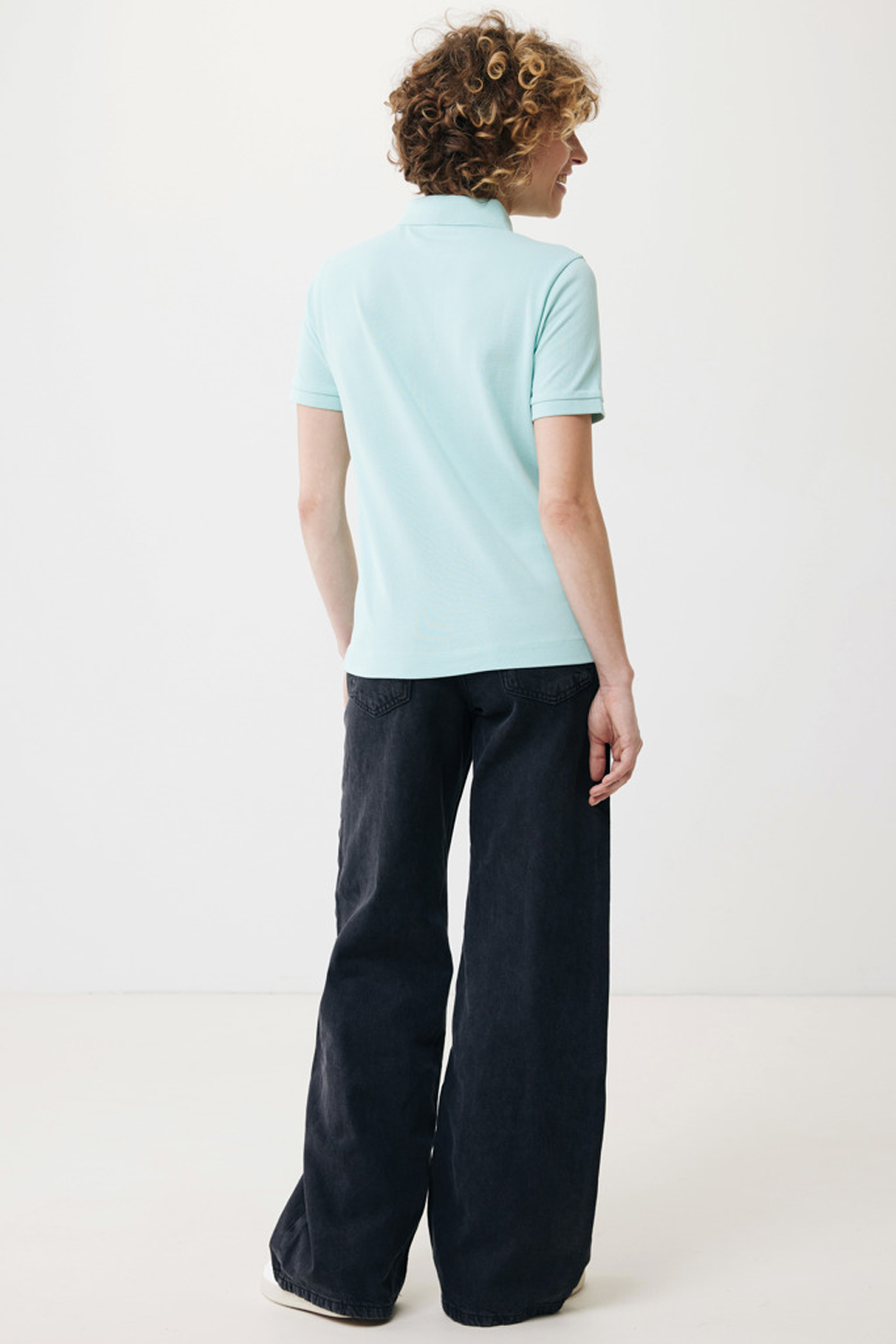 Рубашка поло Iqoniq Yosemite из переработанного хлопка-пике, унисекс, 220 г/м²-7