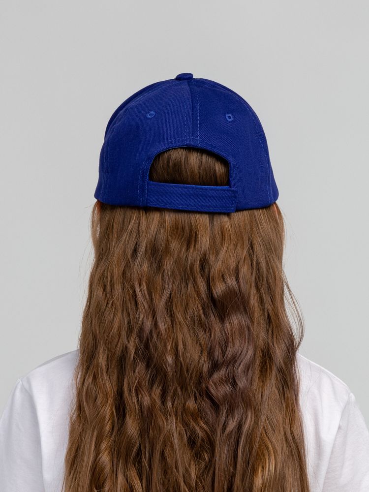 Бейсболка детская Standard Kids, синяя-3