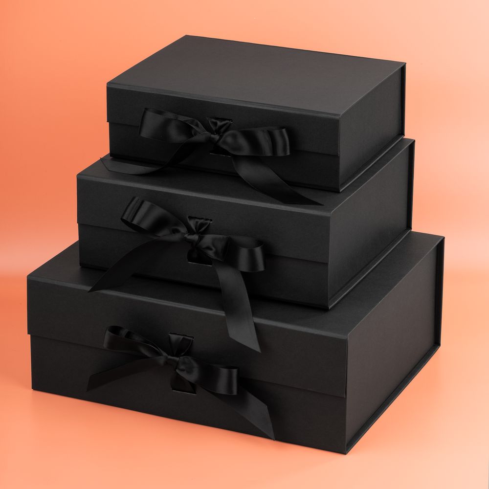 Коробка складная Rusetti, M, черная-5