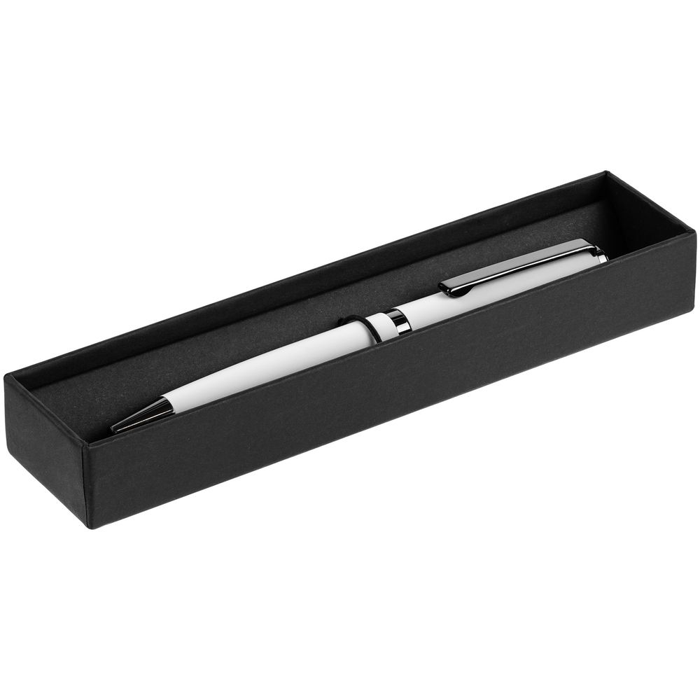 Ручка шариковая Inkish Gunmetal, белая-0