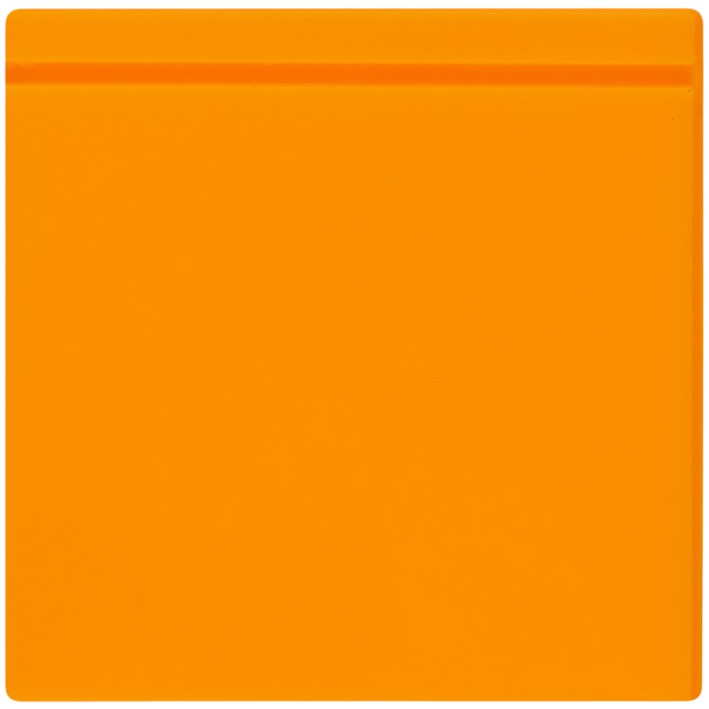 Лейбл из ПВХ Kare, оранжевый неон-0