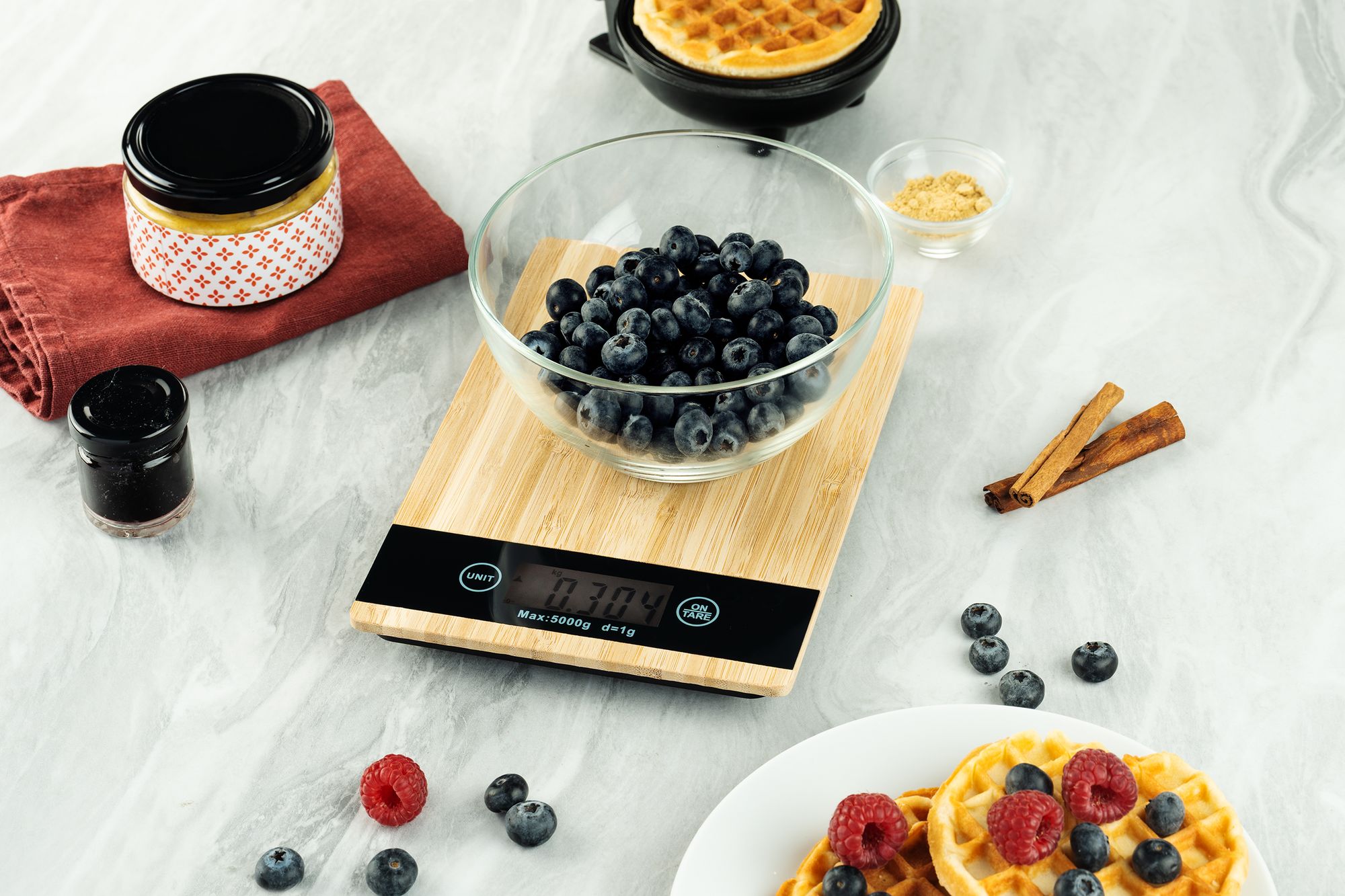 Кухонные весы Woodmore-3