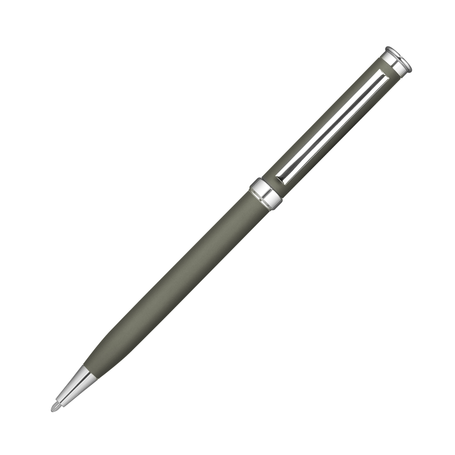 Шариковая ручка Бенуа (Benua), серая-1