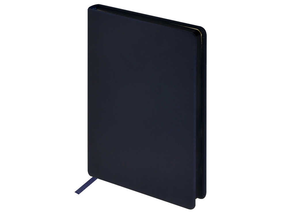 Ежедневник А5 Megapolis Color soft-touch, темно-синий navy-2
