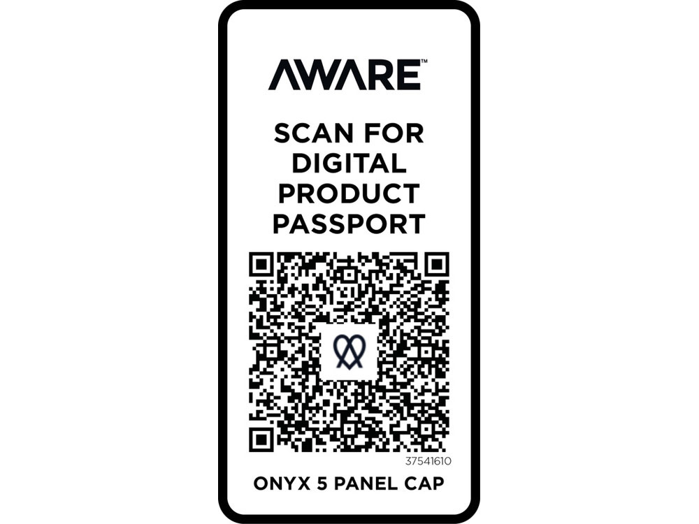 Onyx с 5 панелями Aware™ кепка из переработанных материалов - Зеленый-3