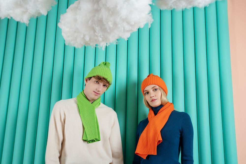 Шапка Yong, светло-зеленая (салатовая)-2