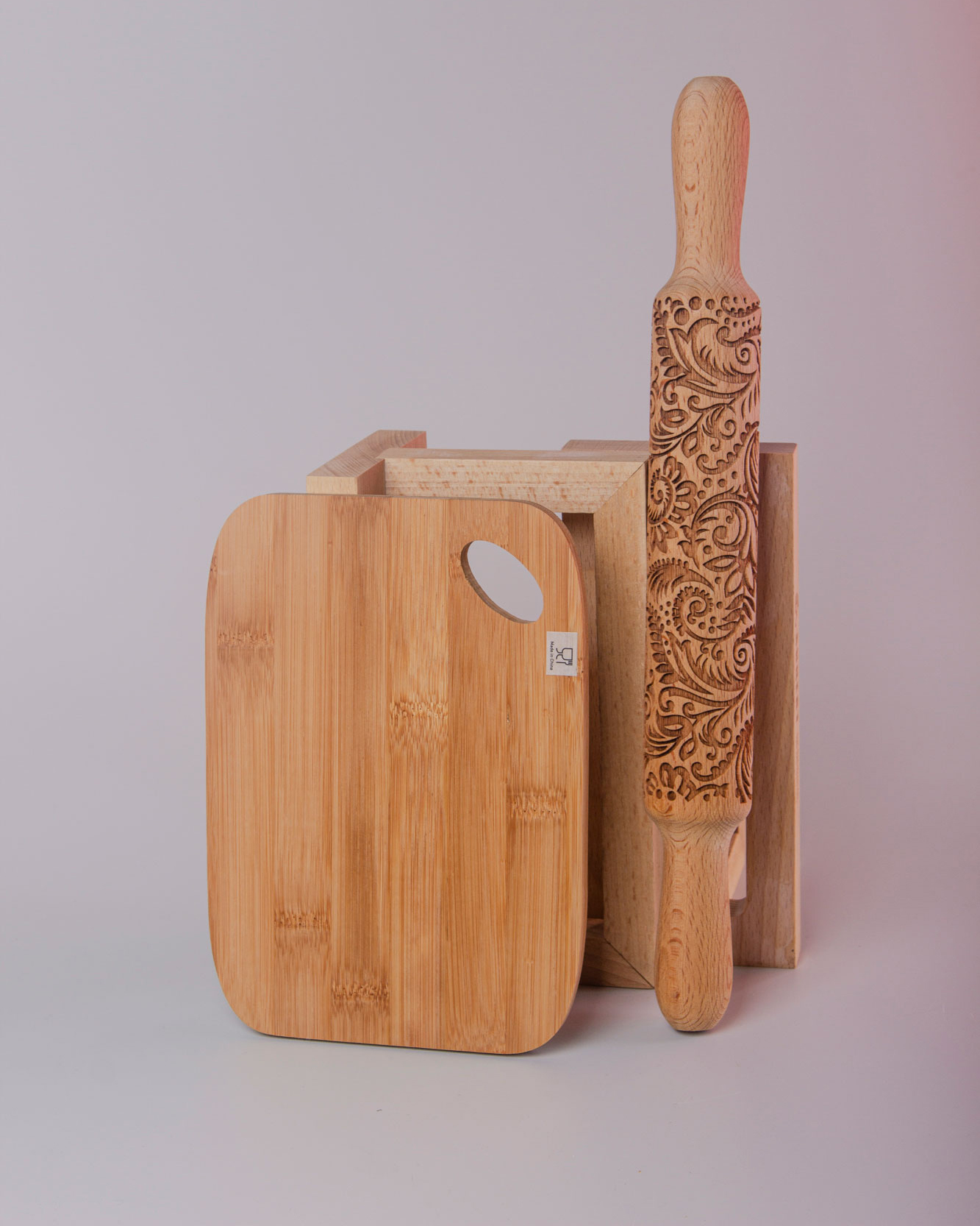 Скалка с узором "RUSTIC"-2