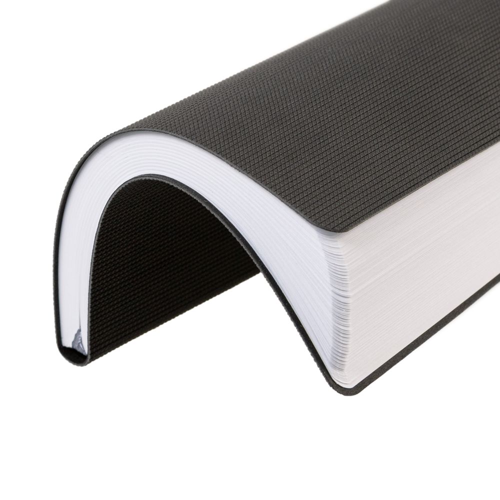 Ежедневник Knit, недатированный, темно-серый-2