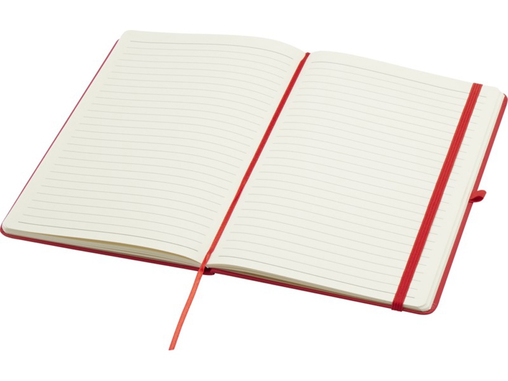 Блокнот Spectrum Plus формата A5 в твердой обложке - Красный-3