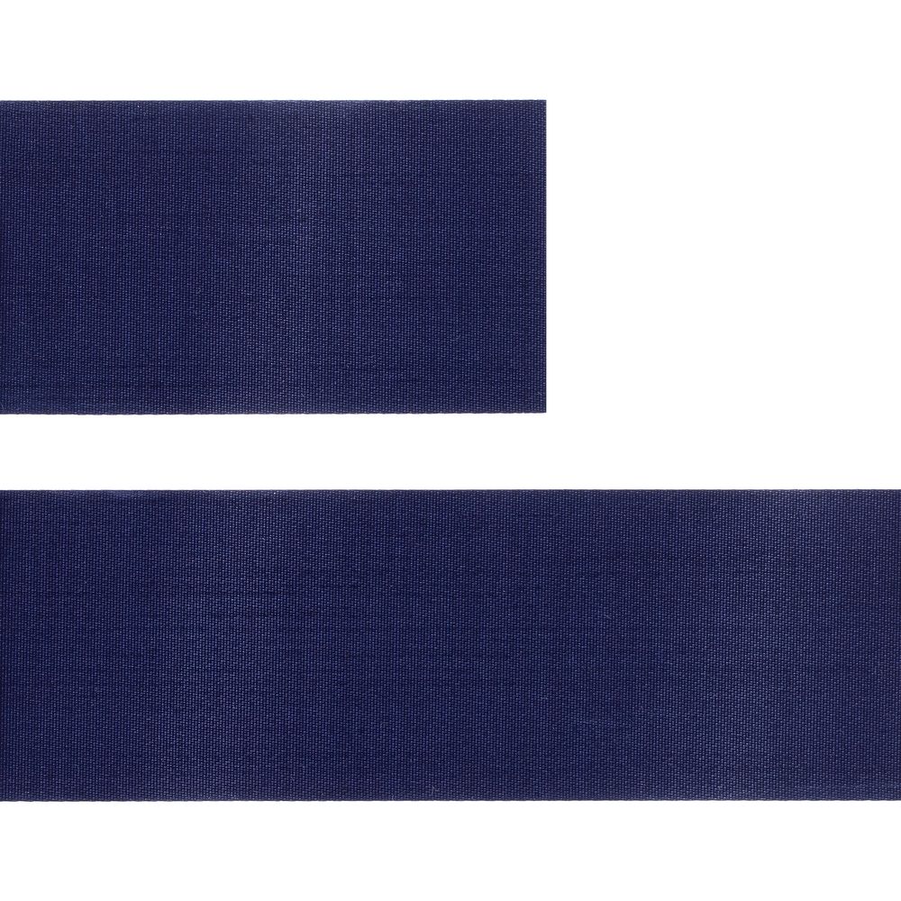 Лента сатиновая Satin 35 М, темно-синяя, 60 см-1