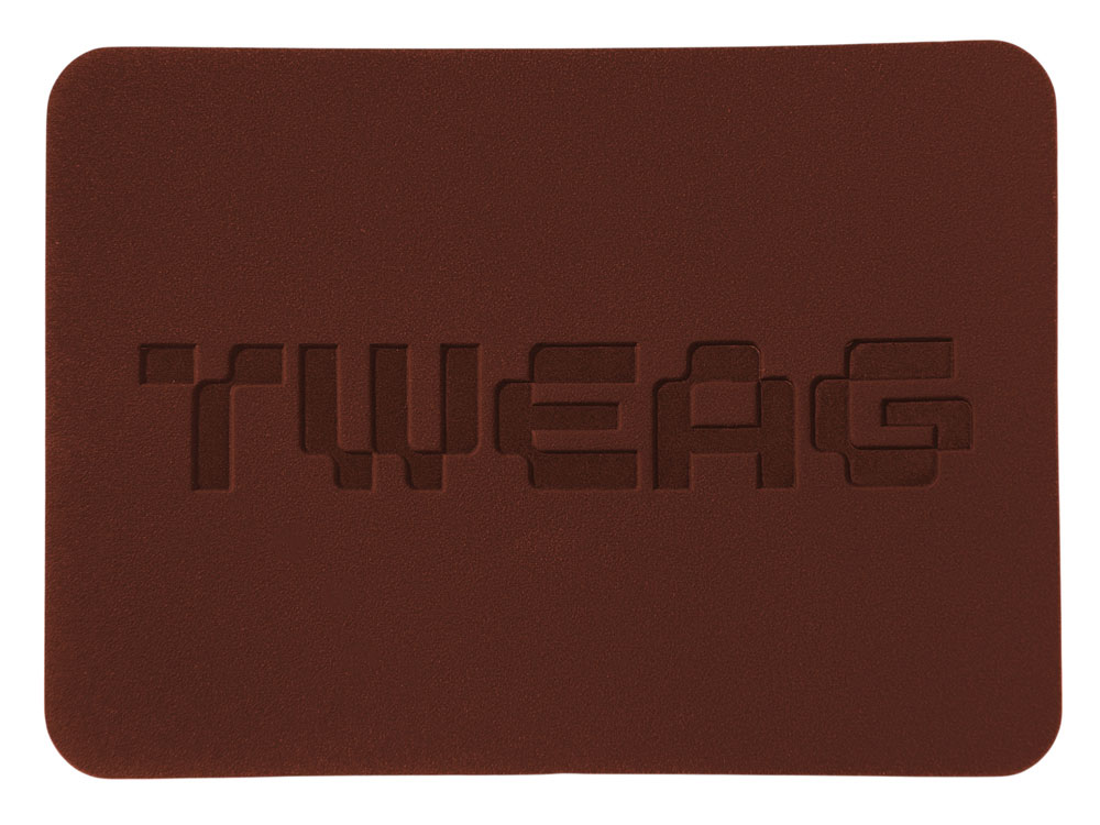 ПАТЧ ПРЯМОУГОЛНЫЙ nubuk (коричневый ) 5,0 х 7,0 см-3