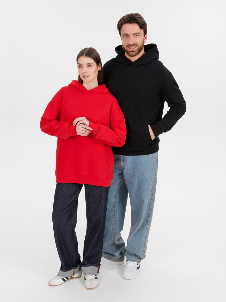 Худи оверсайз унисекс Outshine, красное-6