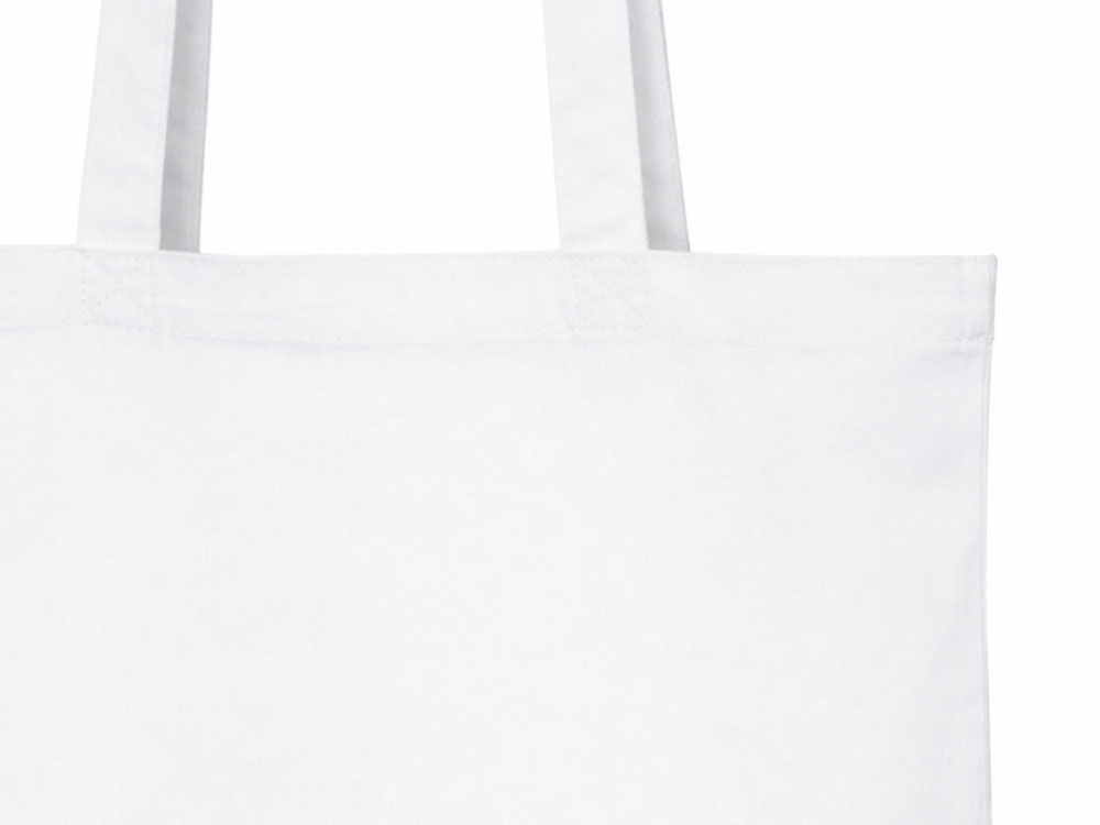 Сумка Твил из хлопка, 210 г/м2, белый-2
