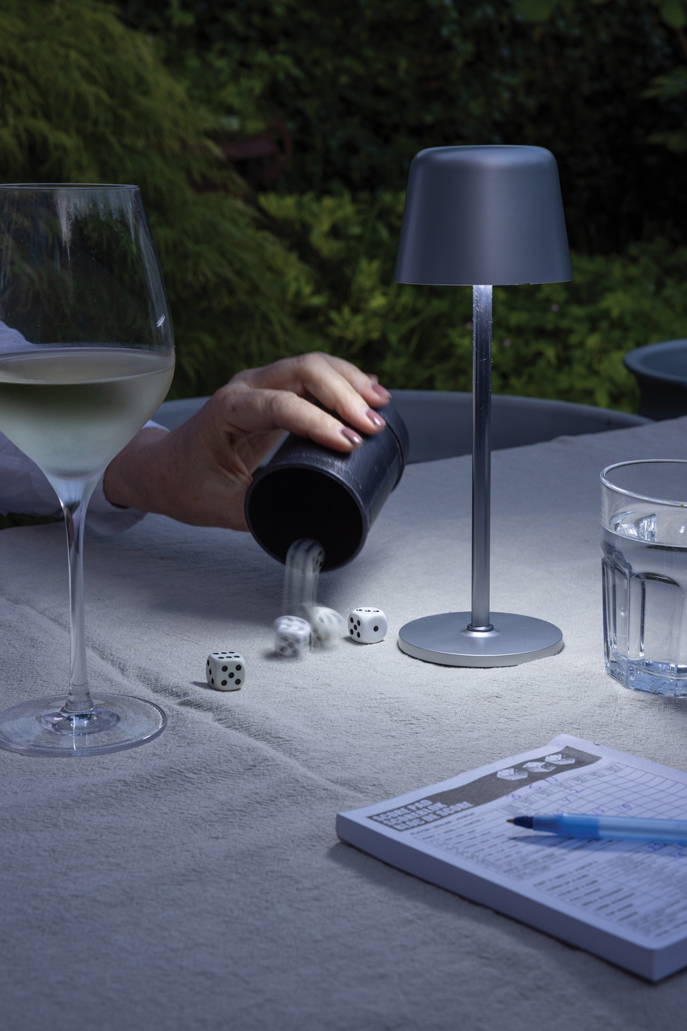 Настольная лампа Zenic из переработанного пластика RCS-5