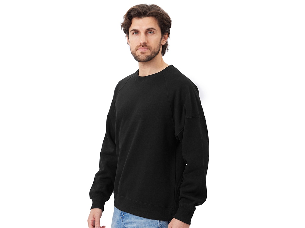 Свитшот оверсайз Paris, унисекс, черный-4