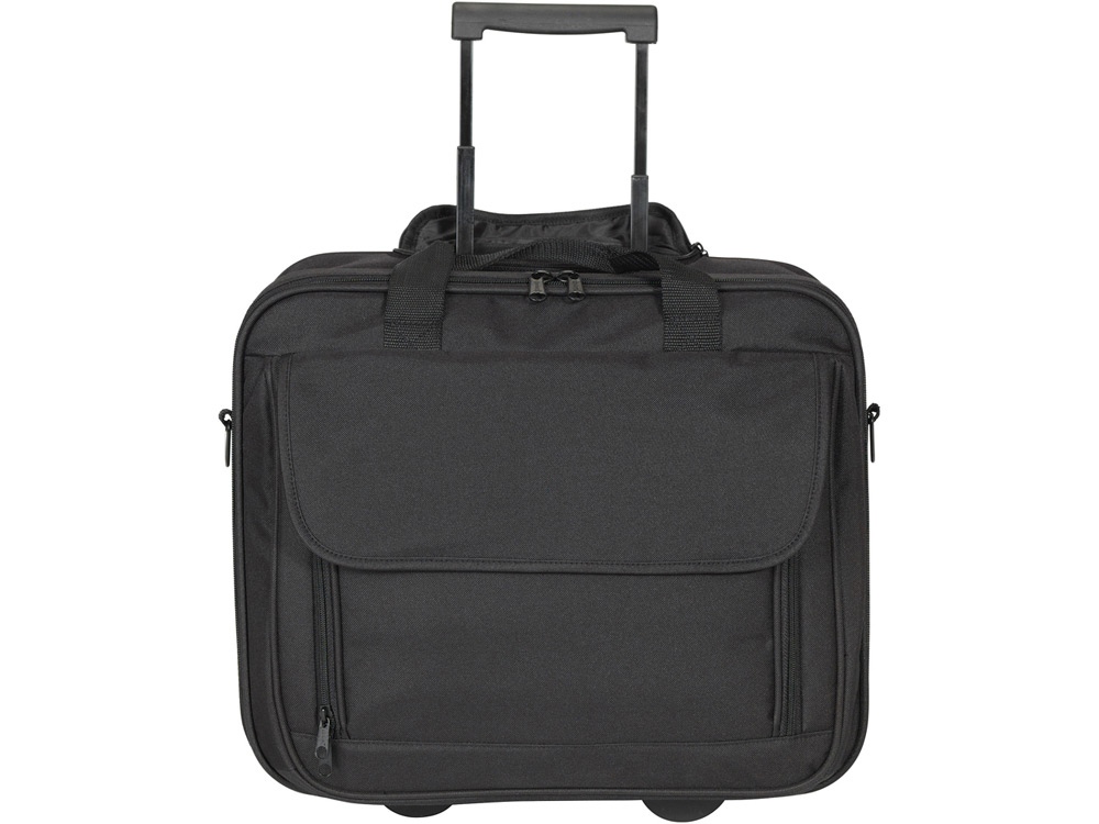 Сумка на колесиках с отделением для ноутбука, черный-2