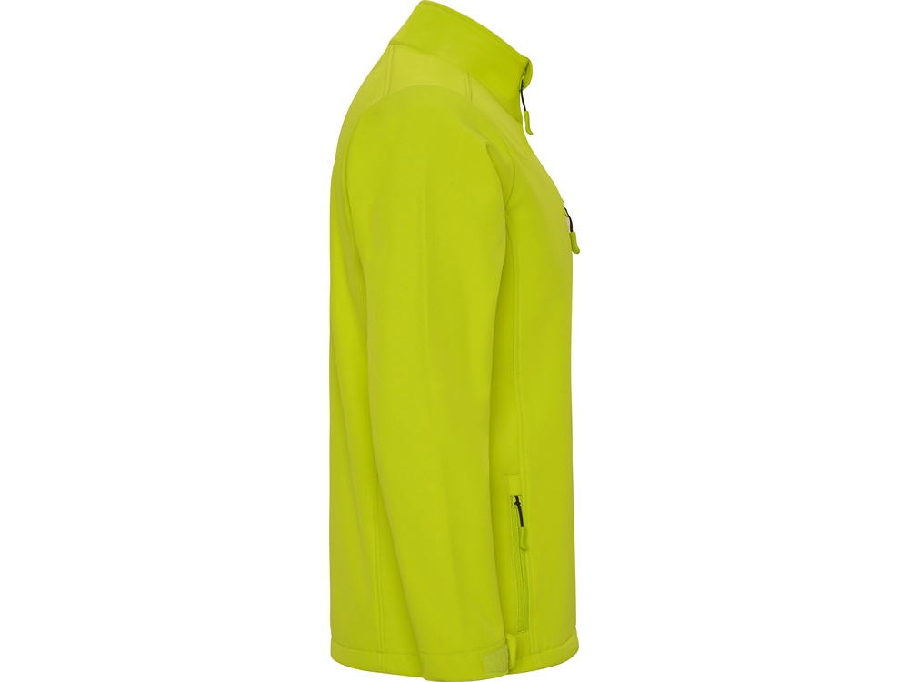 Куртка софтшелл Nebraska мужская, лаймовый пунш-3