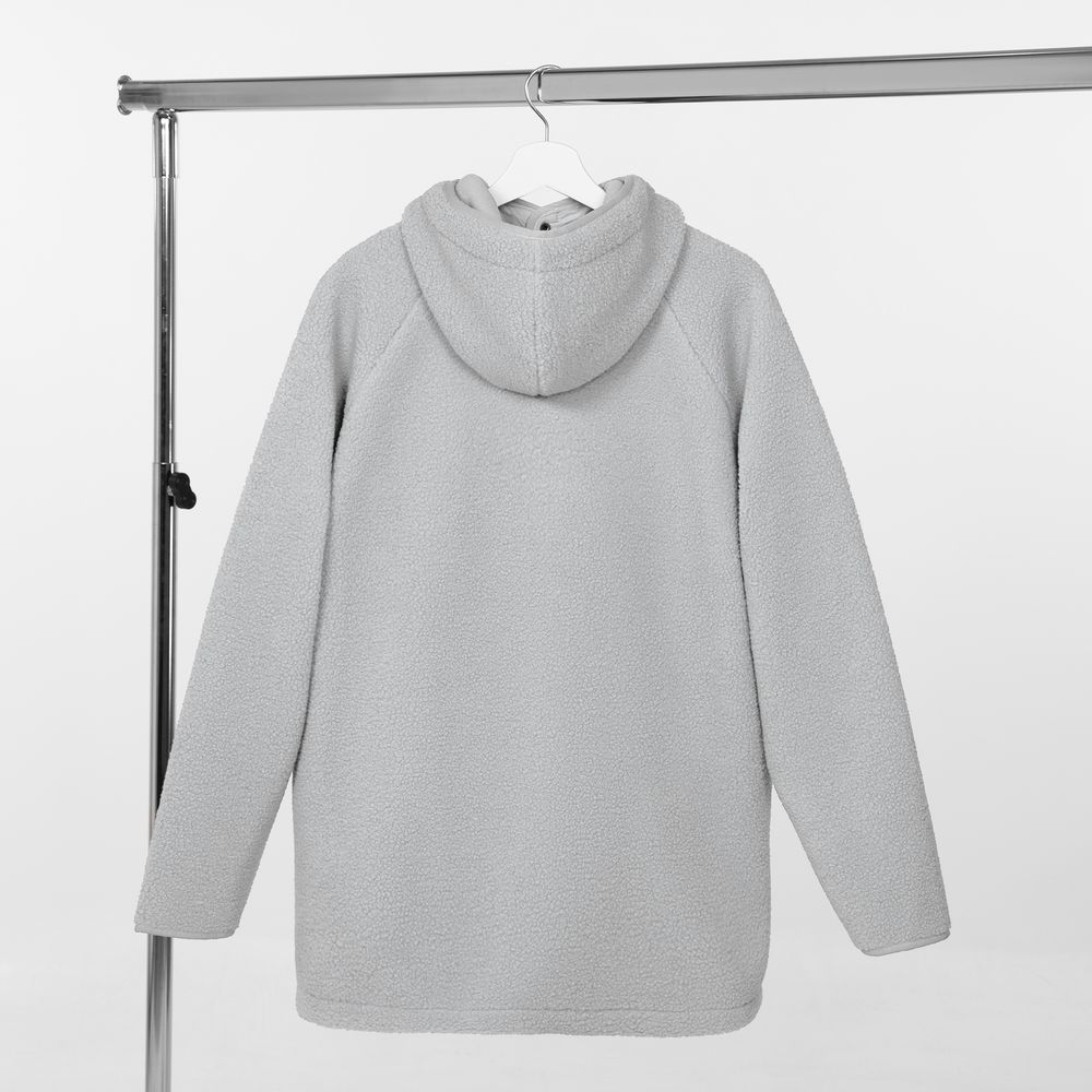 Анорак унисекс Oblako, светло-серый-2