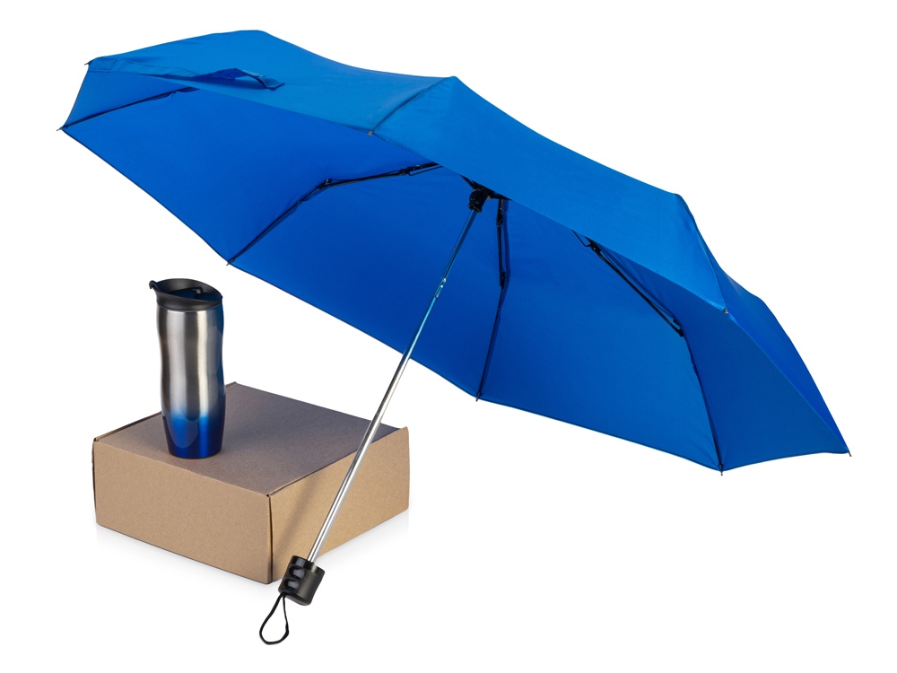 Подарочный набор On the go с термокружкой и зонтом-0