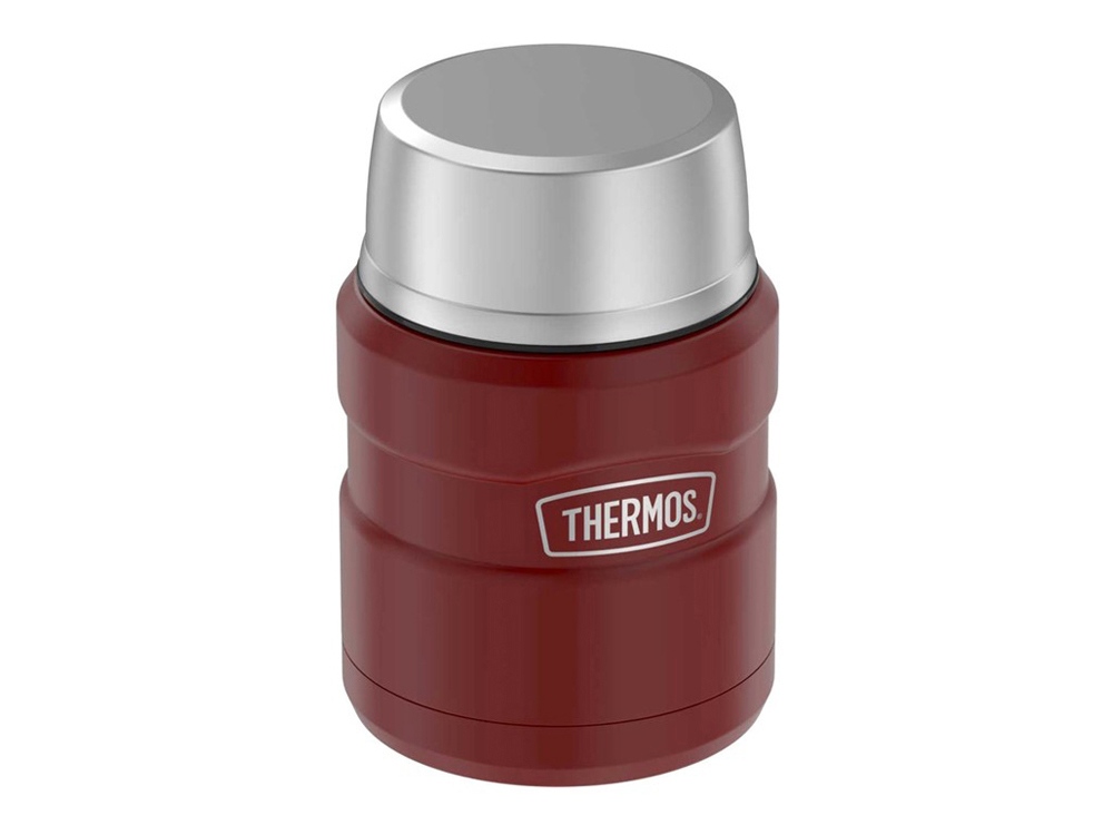 Термос из нерж. стали с ложкой тм THERMOS SK3000 MRR 0,47L-0