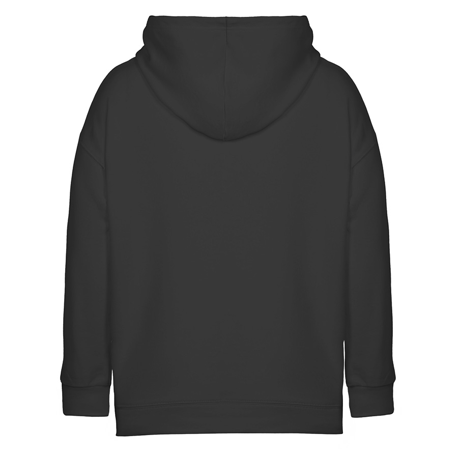 Толстовка унисекс оверсайз MOHITO 280, черный-2