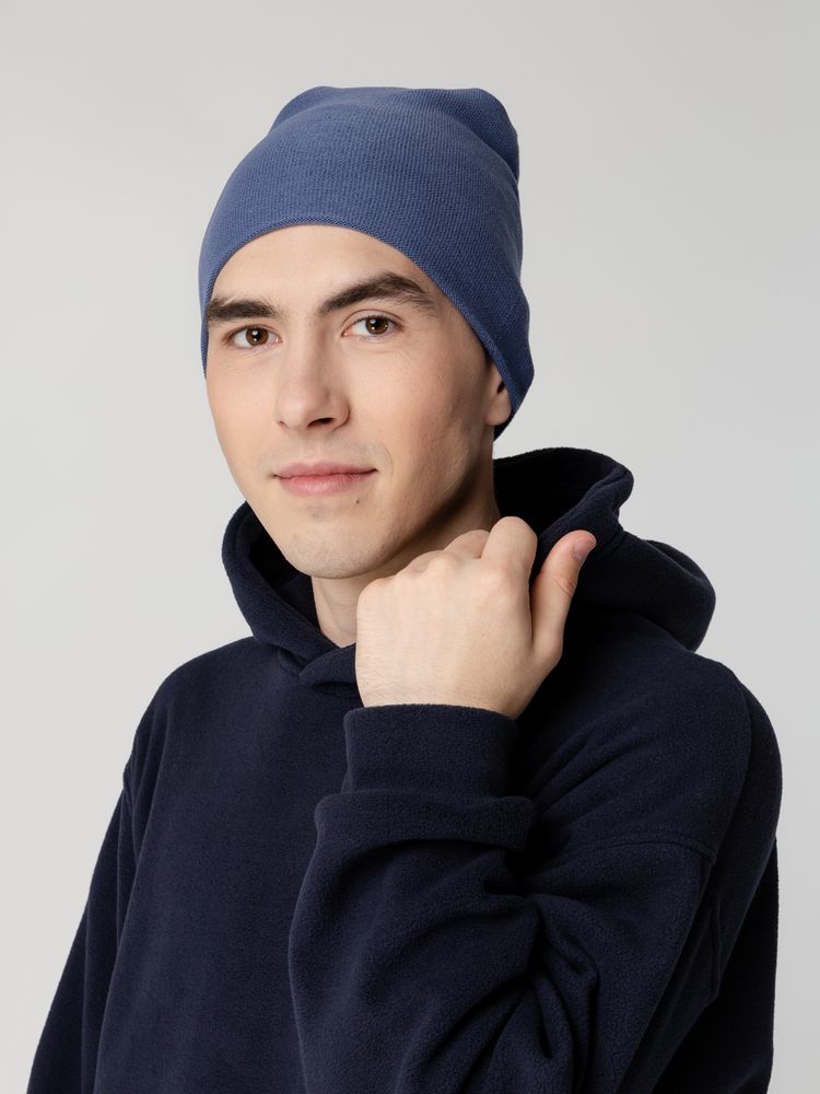 Шапка Hey, синяя (черника)-2