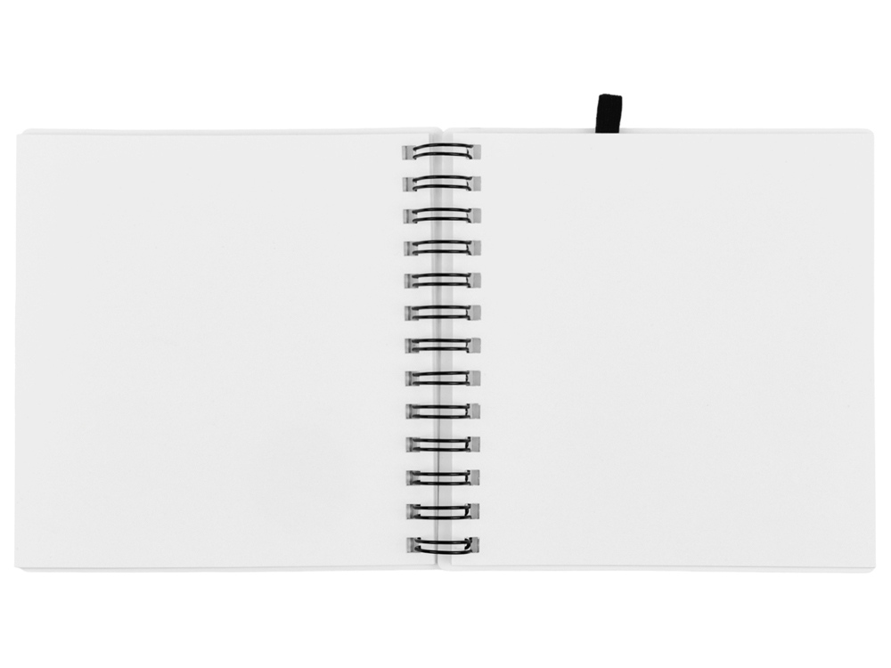 Блокнот А6 Журналист с ручкой, белый-3