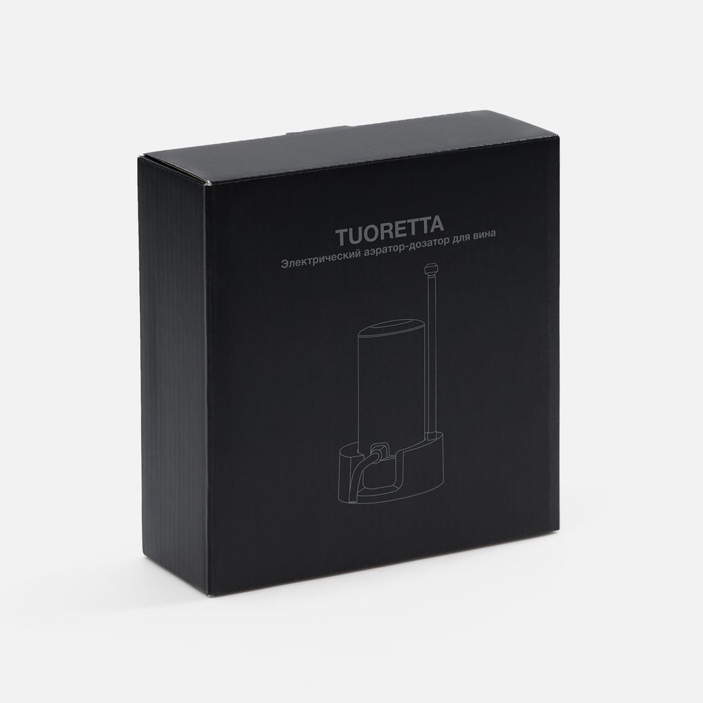 Электрический аэратор-дозатор для вина Tuoretta, серебристый-5