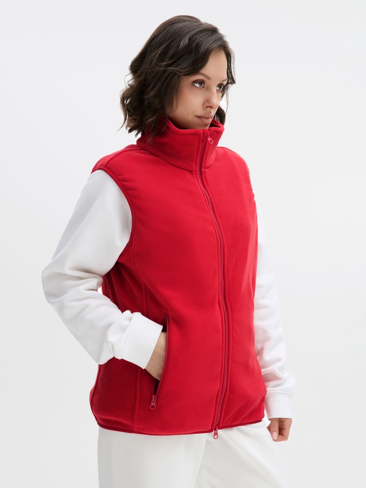 Жилет флисовый унисекс Ben Mac, красный-5
