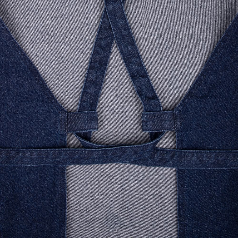 Фартук джинсовый E2, синий-7