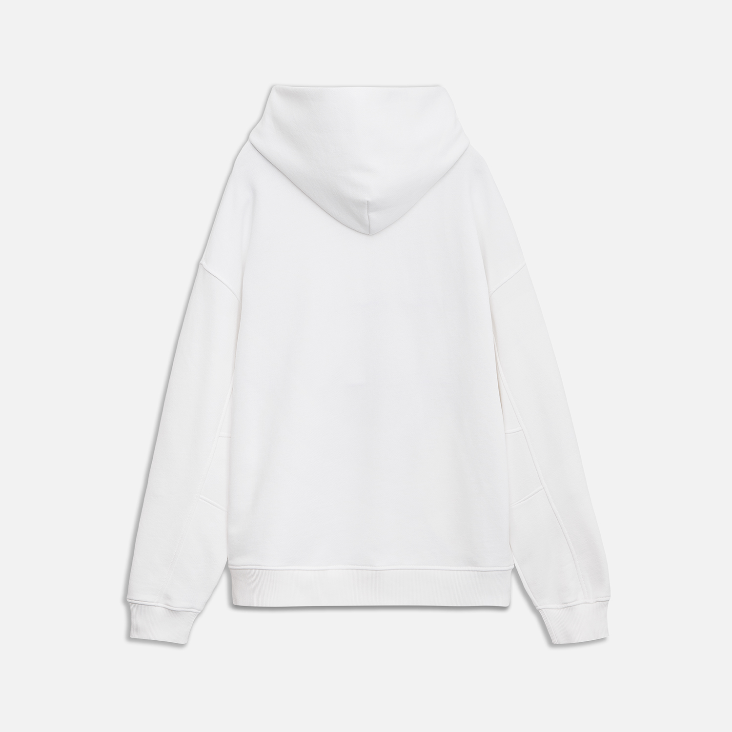 Худи оверсайз унисекс FUSION, белый-8