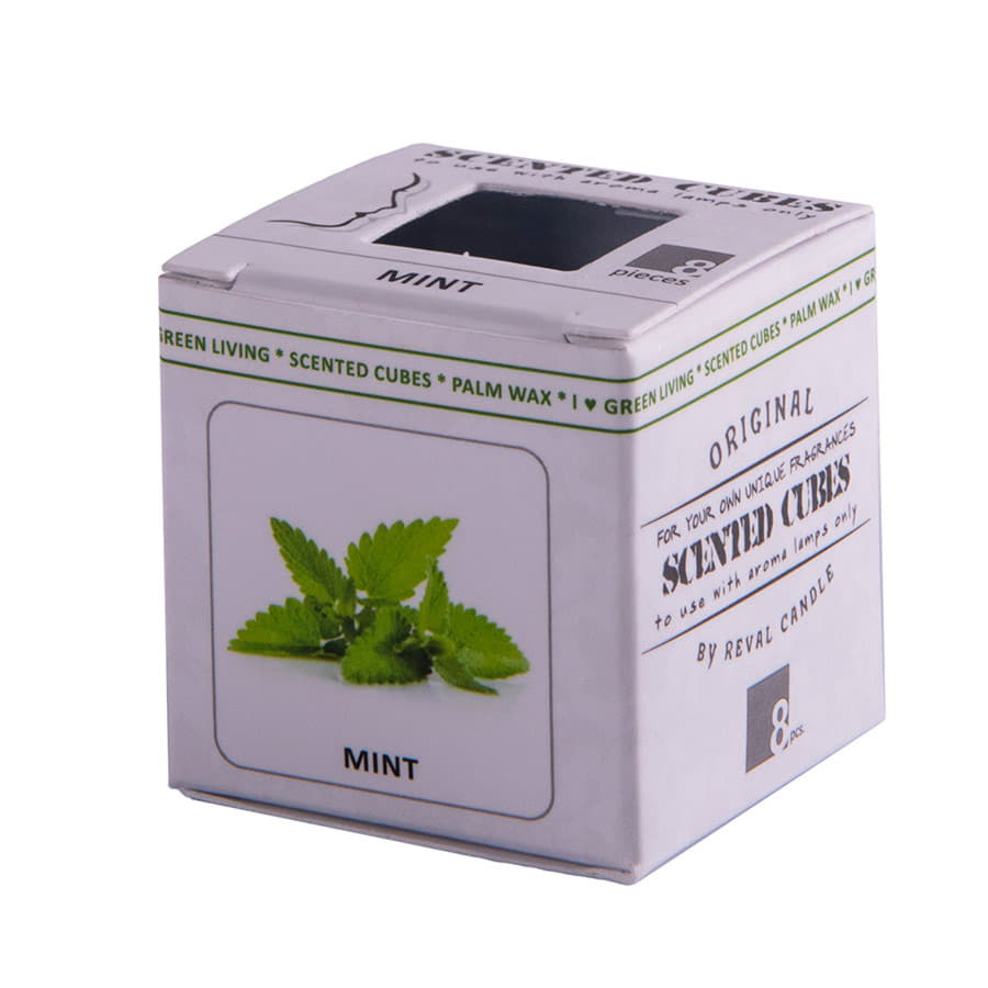 Аромакубики МЯТА (8шт), голубой-1