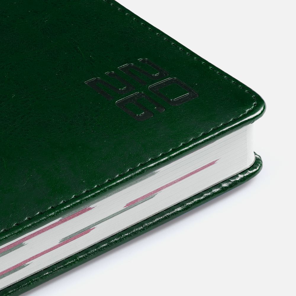 Ежедневник Faro, датированный, темно-зеленый-2