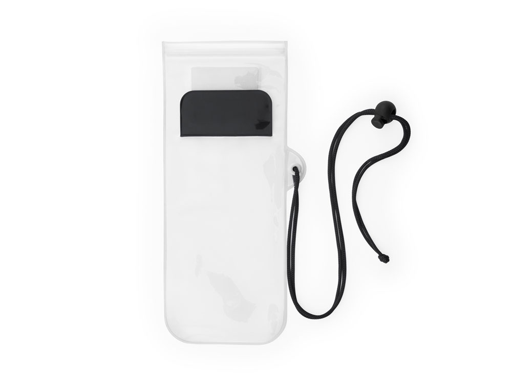 Водонепроницаемый чехол EIDER из ПВХ, прозрачный/черный-2