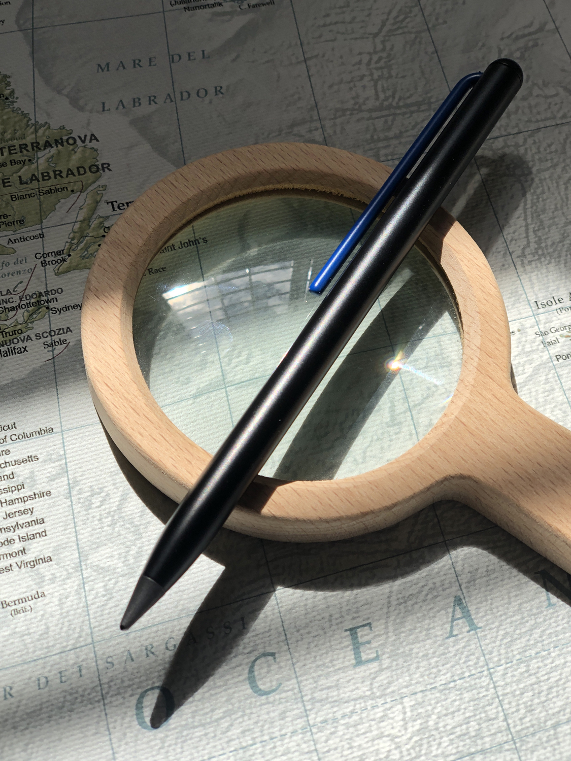 Карандаш GrafeeX с синим клипом в чехле-7