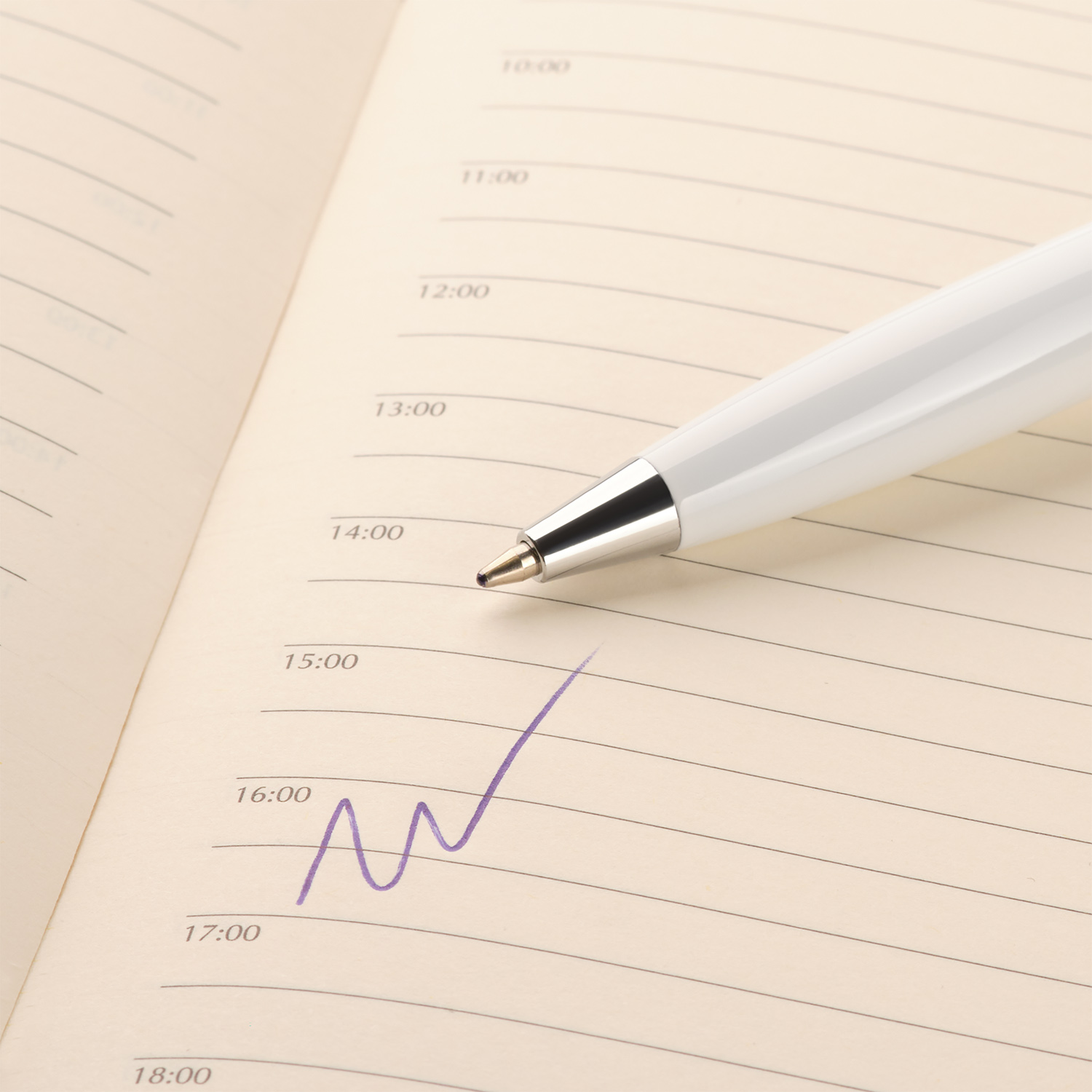 Шариковая ручка Sonata BP, белая-3