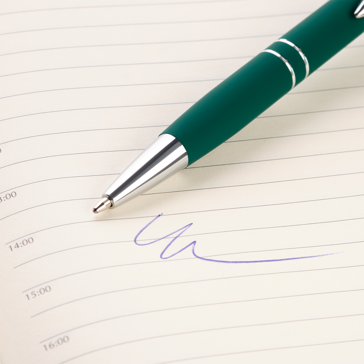 Шариковая ручка Комет Нео (Comet NEO), зеленая-3