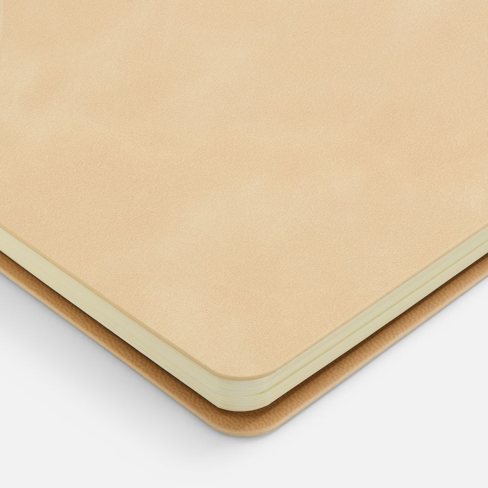 Ежедневник Spiral, недатированный, бежевый-3