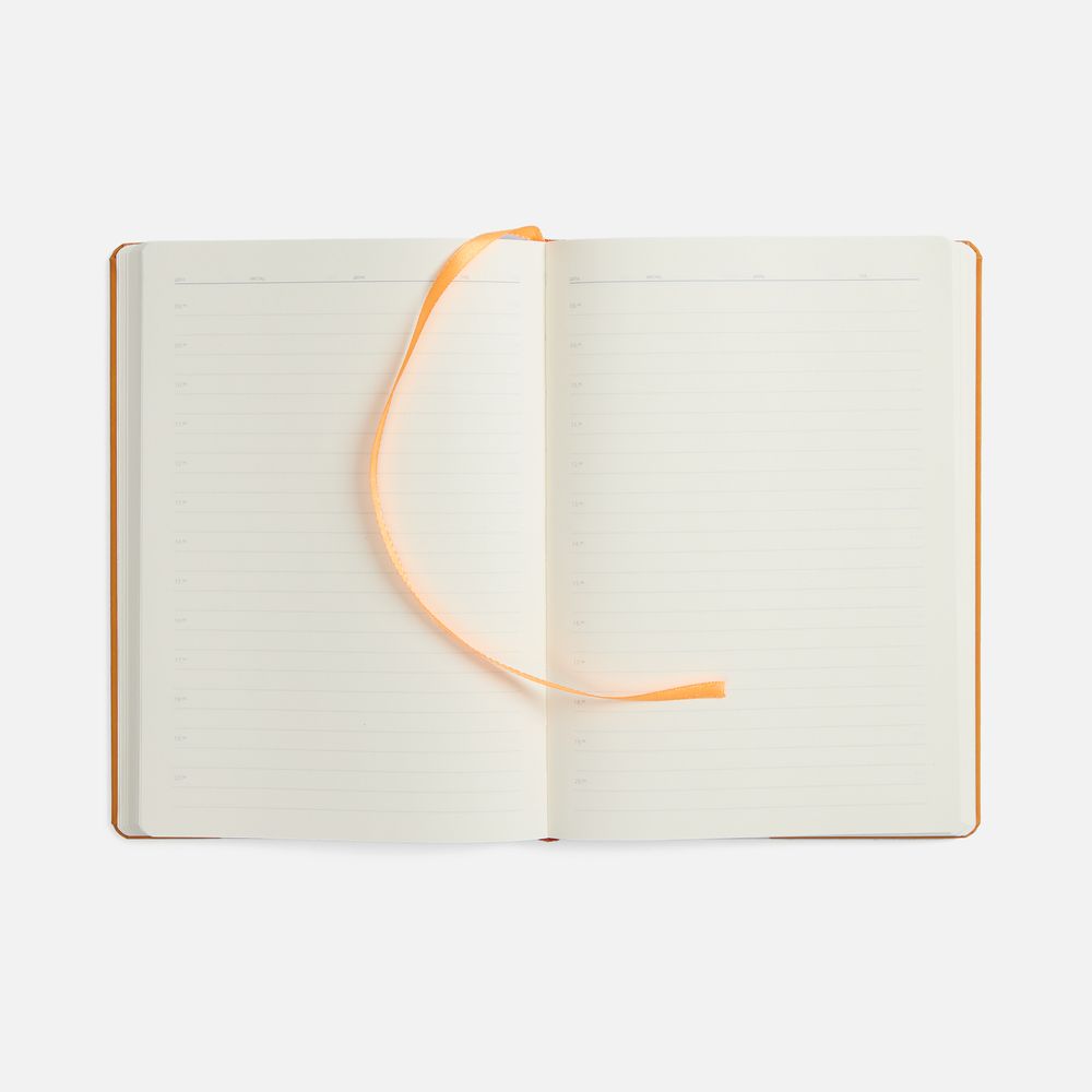 Ежедневник Urban Metal, недатированный, оранжевый-4