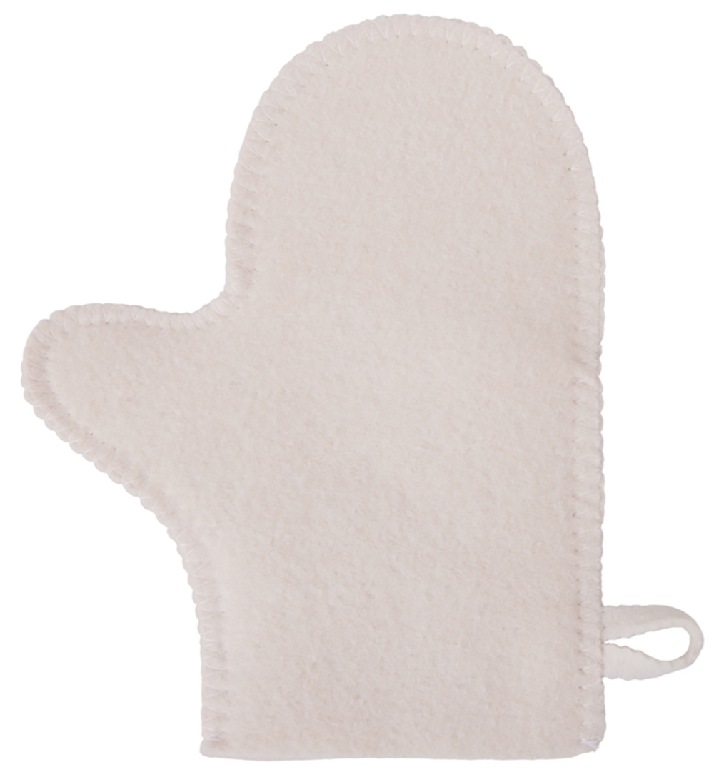 Рукавица для бани и сауны Healing, белый-1