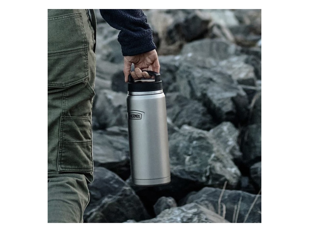 Термос из нерж. стали тм THERMOS IS-212 MS 1.2L, стальной-9
