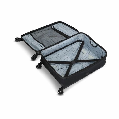 Чемодан складной Rollink FLEX LIGHT 55x40x20 см, 4 колеса, светло-серый-10