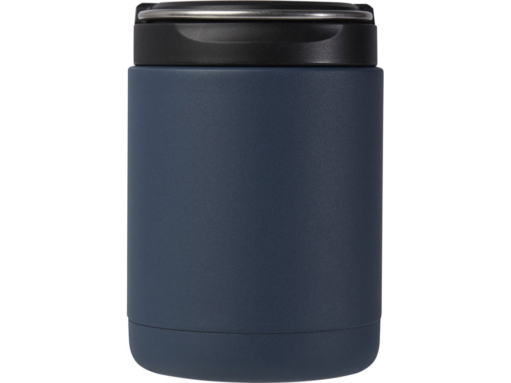 Пищевой контейнер Doveron объемом 500 мл из переработанной нержавеющей стали, синий ледяной-1