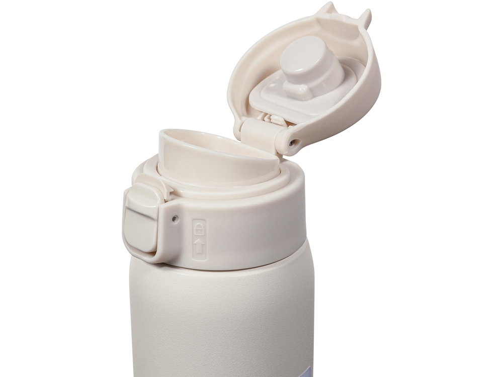 Термокружка Relaxika 701 (0,48 литра), белая (без лого)-10