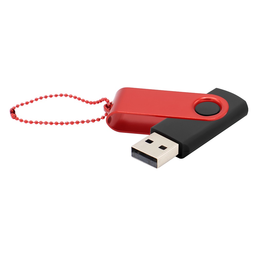 Флешка Designer To Go 2.0 USB 16Gb, Черный/Красный-0
