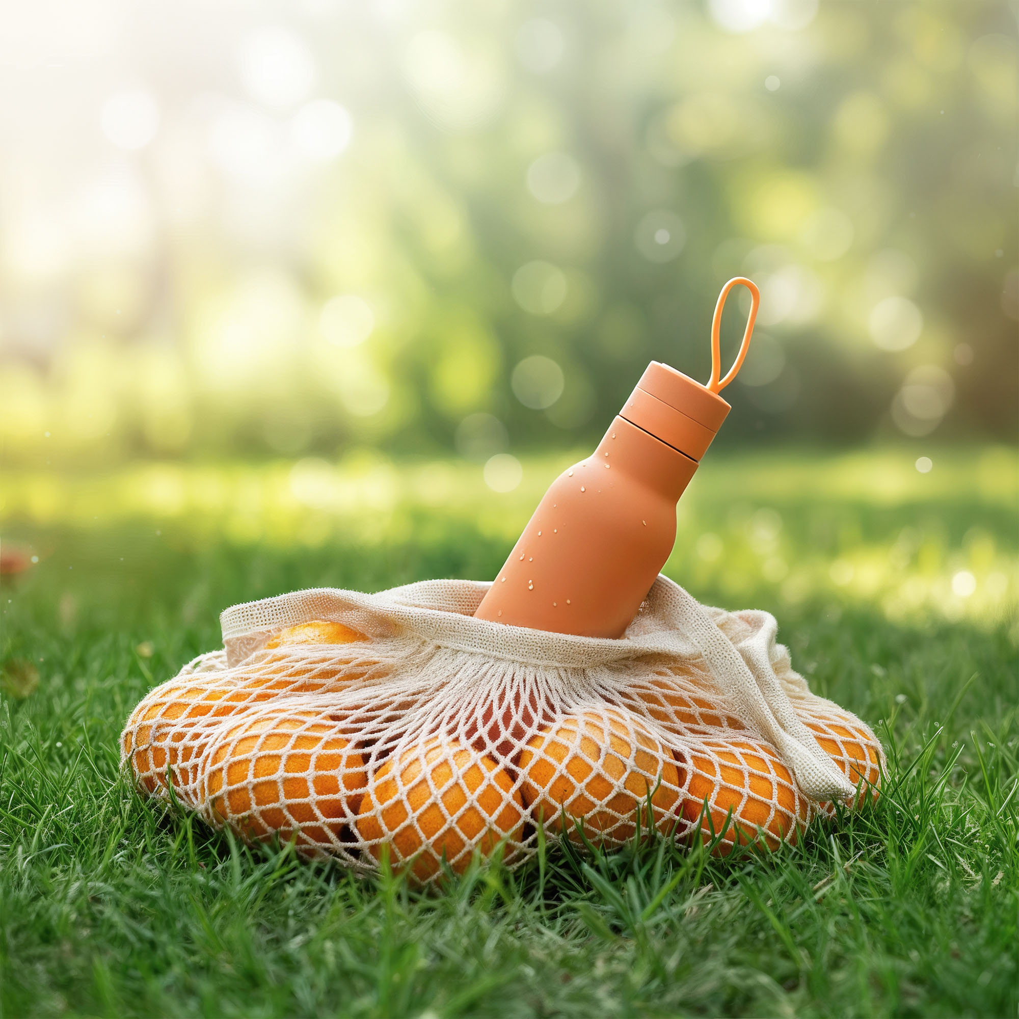 Бутылка для воды "Фитнес" 700 мл, покрытие soft touch-7