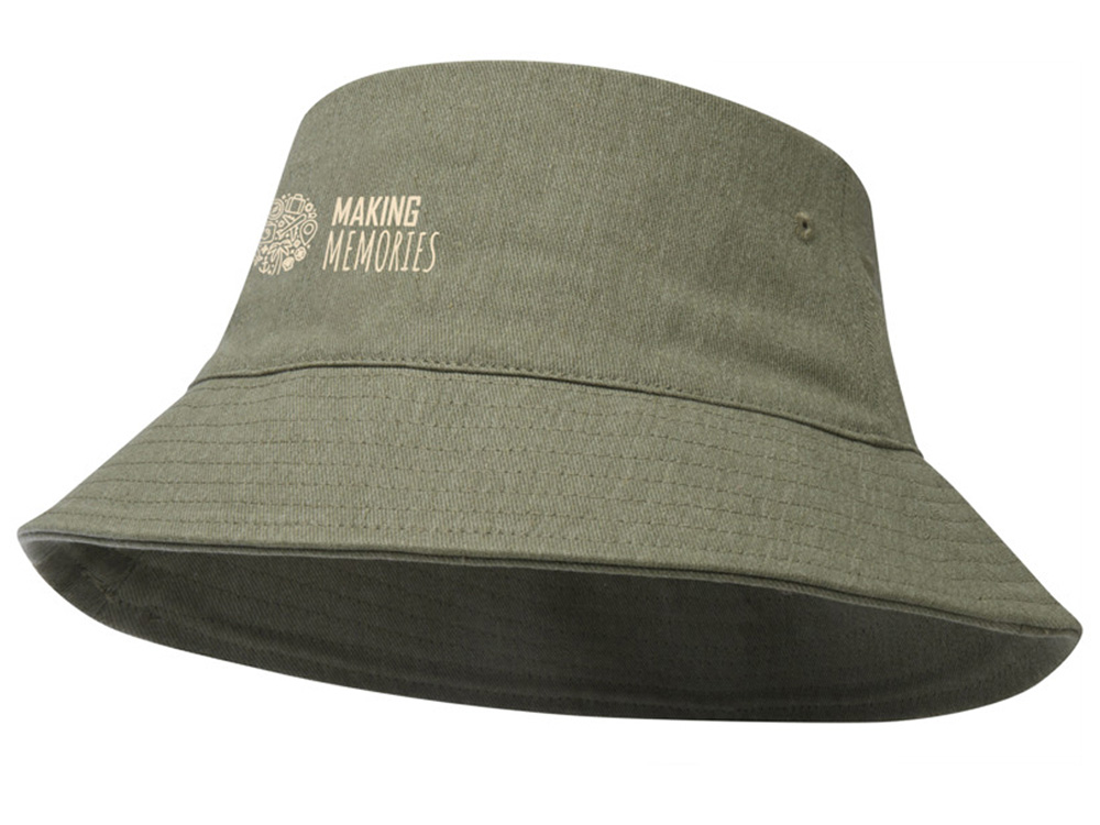 Панама Wicklow из переработанного материала - Зеленый-3