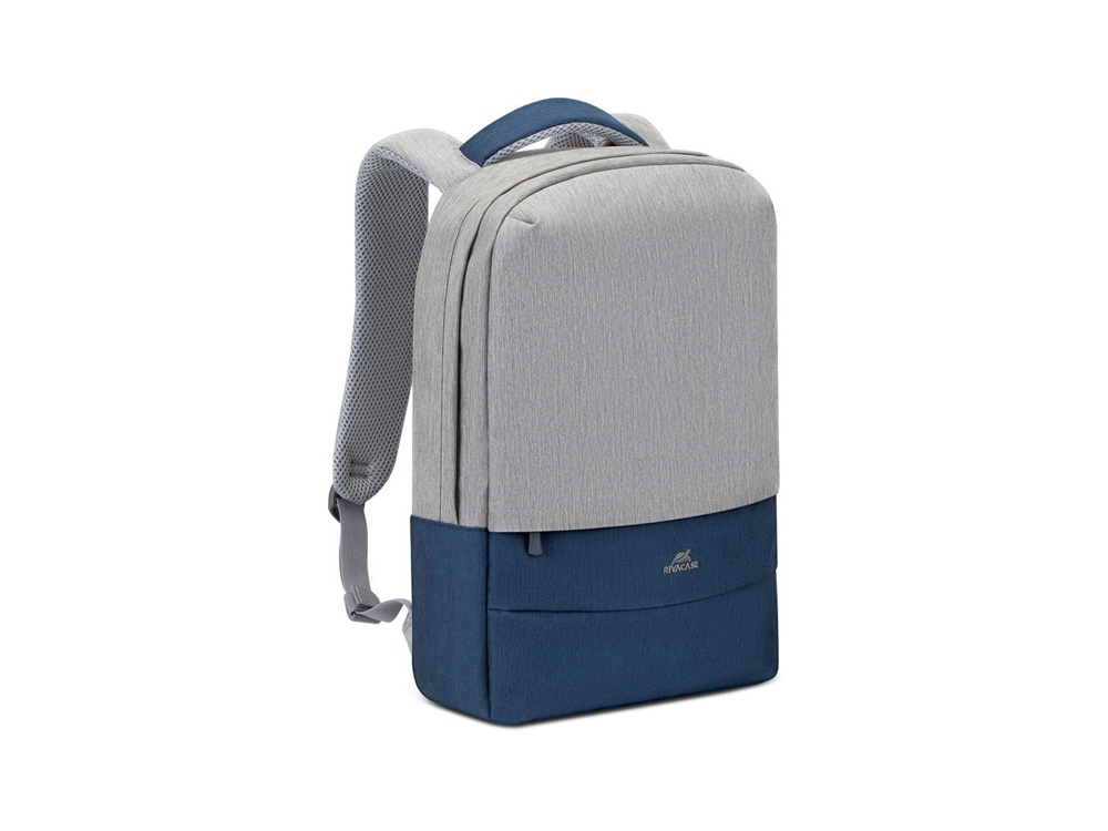 RIVACASE 7562 grey/dark blue рюкзак для ноутбука 15.6'', серый/темно-синий-0