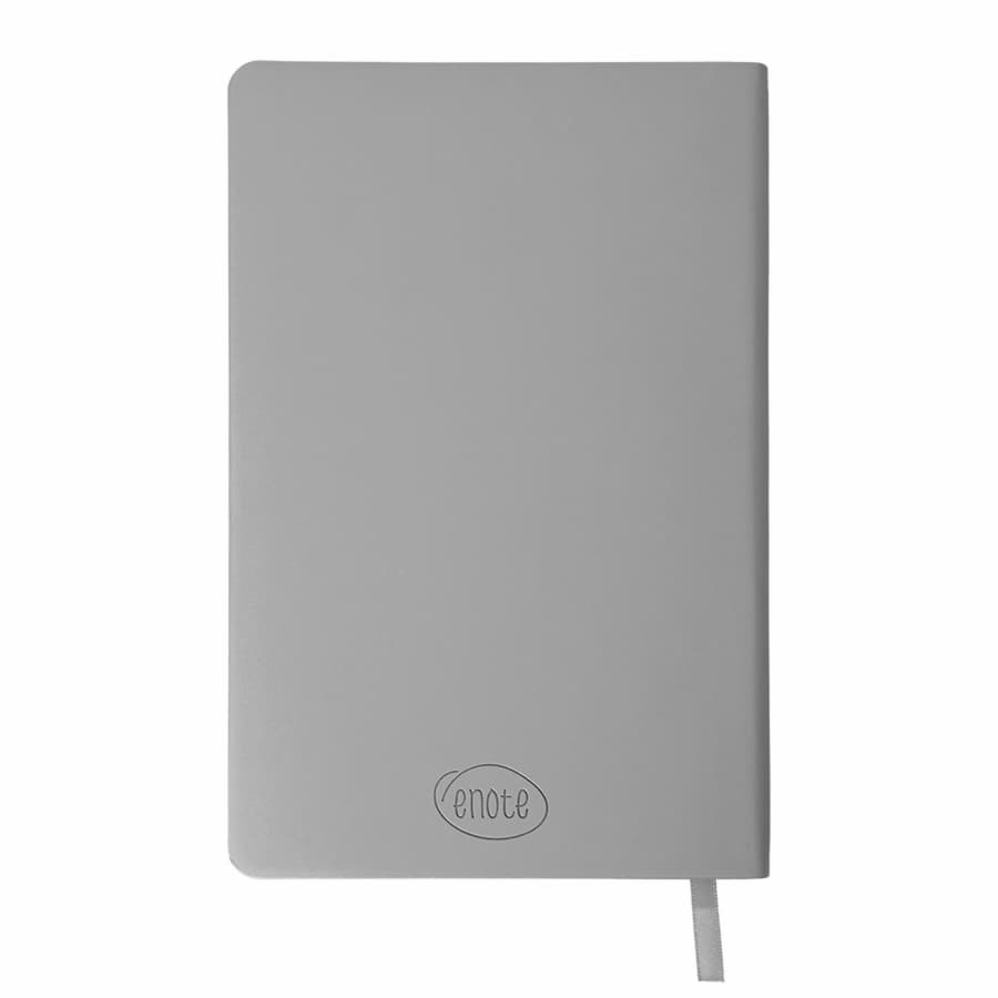 Ежедневник недатированный SIMPLY FLEX, А5,  серый, кремовый блок, в линейку, серый-2