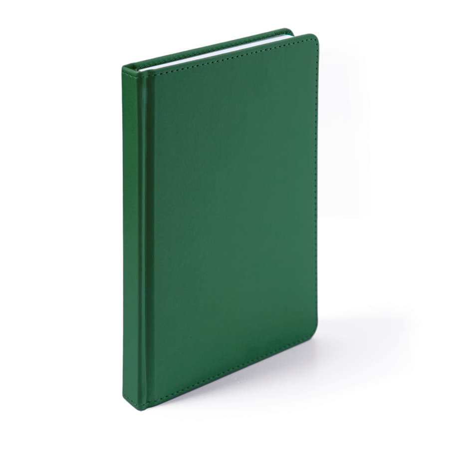 Ежедневник недатированный Campbell, формат А5,  в линейку, темно-зелёный-7